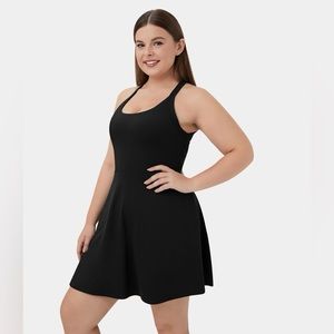 Halara Backless Crisscross Active Easy Peezy Dress